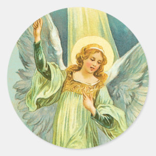 Autocollant d'ange de Noël