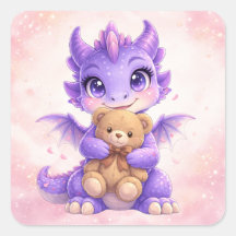 Autocollant d'animal de fantaisie Kawaii