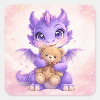 Autocollant d'animal de fantaisie Kawaii