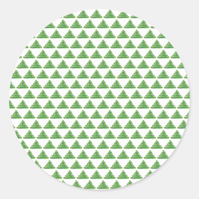 autocollant d'arbre de Noël (Devant)