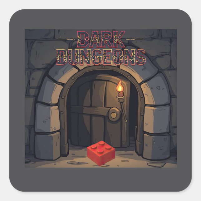 autocollant Dark Dungeons  (Devant)