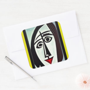 Autocollant d'art Abstrait