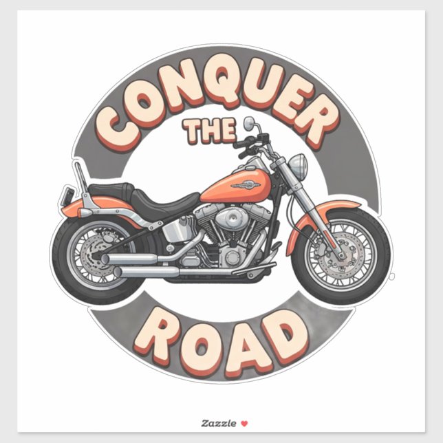 Autocollant d'art de moto à deux roues (Feuille)