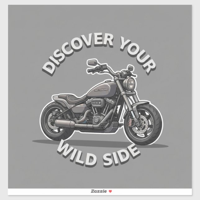 Autocollant d'art de moto à deux roues (Feuille)