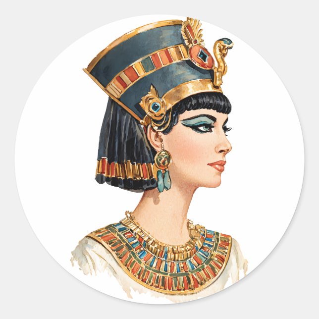 Autocollant d'art de pharaon égyptien (Devant)