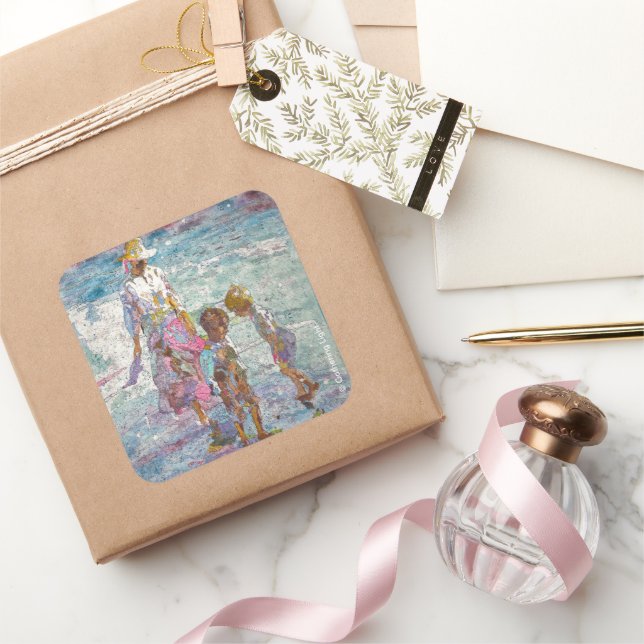 Autocollant d'art fin Gathering Light © (Cadeaux)