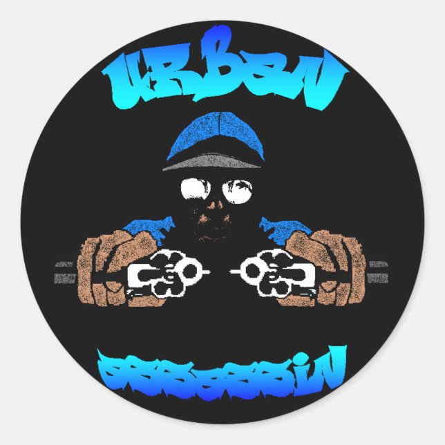 Autocollant d'Assassin urbain (Devant)