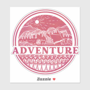 Autocollant d'aventure