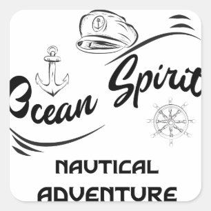 Autocollant d'aventure nautique Ocean Spirit