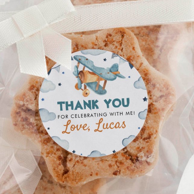 Autocollant d'avion vintage Étiquettes (Créateur téléchargé)