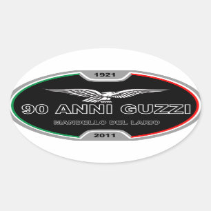 Autocollant de 90 Anni Guzzi