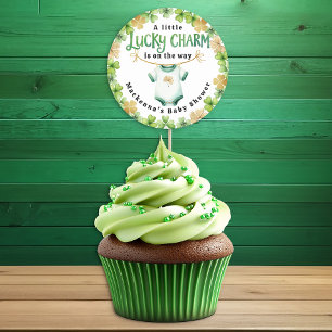 Autocollant de Baby shower Lucky Charm