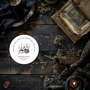 Autocollant de Baby Shower pour Halloween Fantôme 