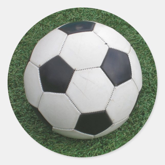 Autocollant de balle de football (Devant)
