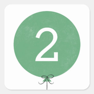 Autocollant de ballon - trèfle