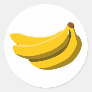 autocollant de banane