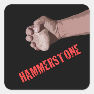 Autocollant de bande de Hammerstone