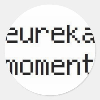 Autocollant de bande de moment d'Eureka