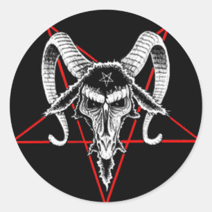 Autocollant de Baphomet
