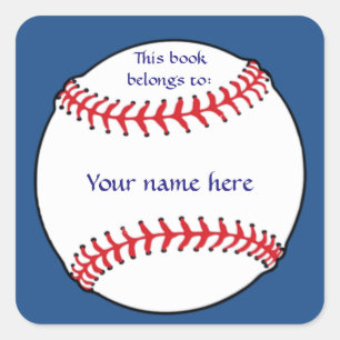 Autocollant de base-ball patriotique