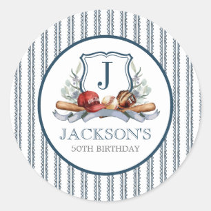 Autocollant de baseball, fête de baseball