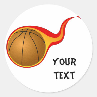autocollant de basket