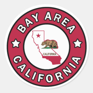 Autocollant de Bay Area California