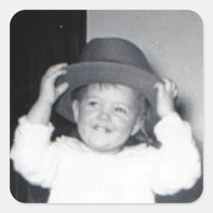 Autocollant de bébé de casquette
