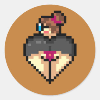 Autocollant de bibliothécaire coquine