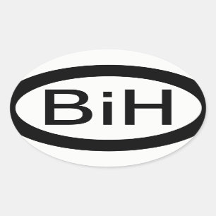 Autocollant de BiH (la Bosnie et la Herzégovine)