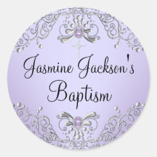 Autocollant de bijou à bijou pourpre