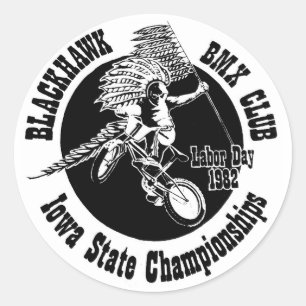 Autocollant de Blackhawk BMX