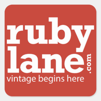 Autocollant de bloc de couleur Ruby Lane