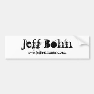 Autocollant de Bohn-Pare-chocs de Jeff