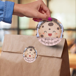 Autocollant de boulangerie personnalisé Délicieu