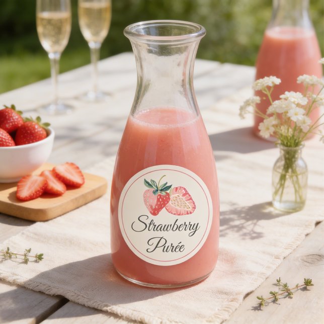 Autocollant de bouteille pour bar à Mimosa à la pu (Créateur téléchargé)