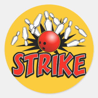 autocollant de bowling
