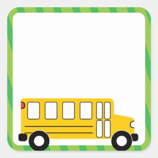 Autocollant de bus scolaire