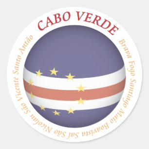 Autocollant de Cabo Verde