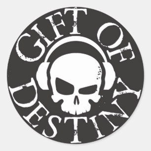 Autocollant de Cadeau-de-Destin