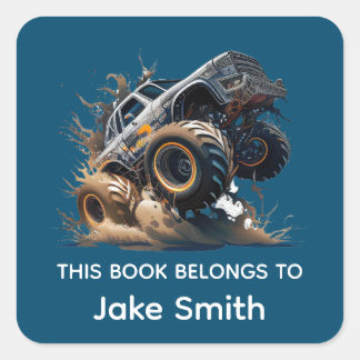 Autocollant de camion monstre personnalisé pour en