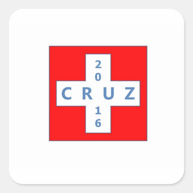 autocollant de campagne cruz2016 (Devant)