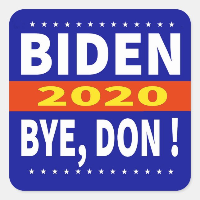 autocollant de campagne Joe Biden (Devant)