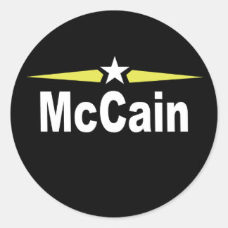 autocollant de campagne Mccain