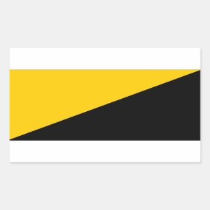 Autocollant de carré de capitaliste d'Anarcho