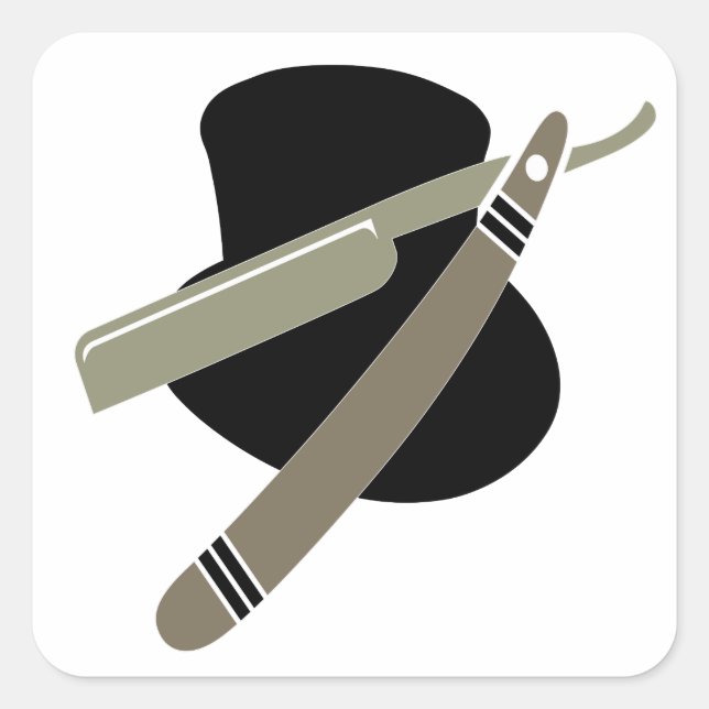 Autocollant de casquette supérieur et de rasoir (Devant)