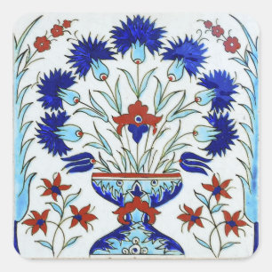 Autocollant de céramique d'Iznik