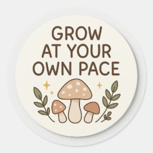 Autocollant de champignon Croître à votre propre r