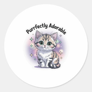 Autocollant de charme de chat