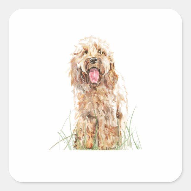 Autocollant de chien Cockapoo (Devant)